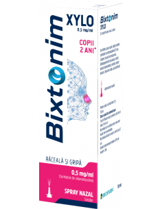 Bixtonim Xylo 0,5% spray nazal x 10ml, Biofarm Sa Romania