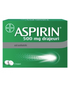 Aspirin 500mg x 8dr, Bayer Ag Germania