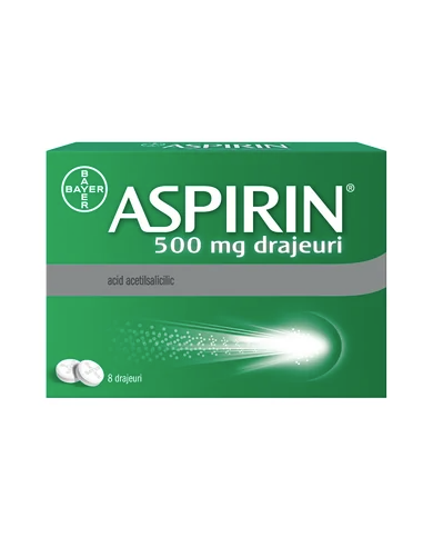 Aspirin 500mg x 8dr, Bayer Ag Germania