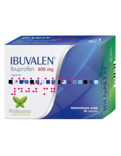 Ibuvalen 400mg x 10 cps, Polipharma