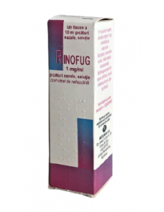 Rinofug 0,1% sol.naz x 10ml, Meduman Romania