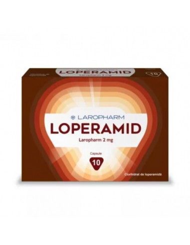 Loperamid 2mg x 10cps (Laropharm), Laropharm