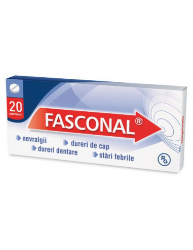 Fasconal x 20 cpr, Gedeon Richter Romania Sa