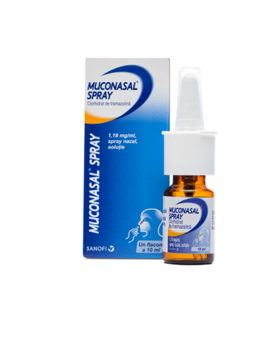 Muconasal Spray 1,18mg/ml-10ml x1fl, Sanofi...