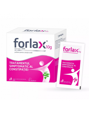 Forlax 10g pulb.sol.orala x 20pl, Beaufour...