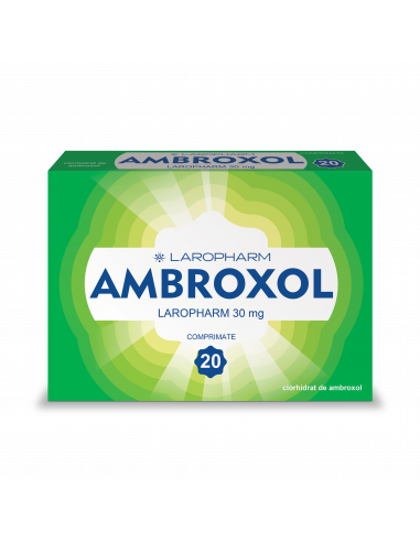 Ambroxol Laropharm 30mg x 20cpr, Laropharm