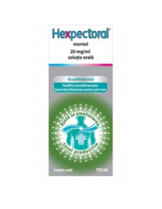 Hexpectoral Mentol 20mg/ml sol.or x150ml, Mcneil Products...