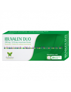 Ibuvalen Duo 200mg/12,8mg x 20 cps, Polipharma