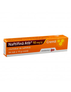 Naftifina 10mg/g crema x 15g, Antibiotice Sa Iasi