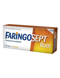 Faringosept Rom 10mg x 10cp.supt, Terapia Sa Cluj