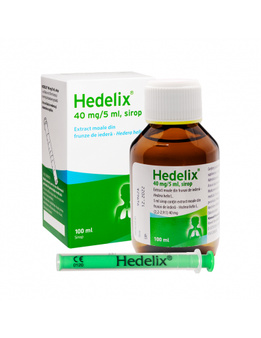 Hedelix 40mg/5ml sirop x 100mlser.dozat, Krewel...