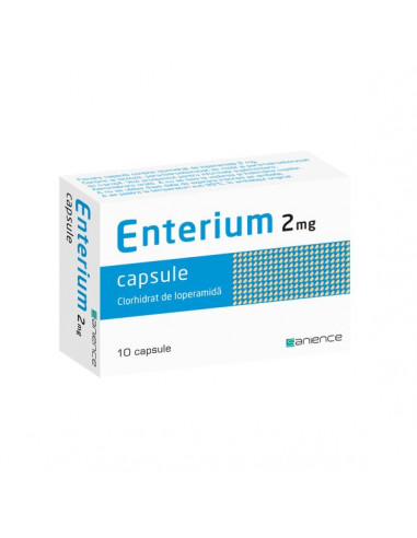 Enterium 2 mg x 10 cps, Sanience S.R.L. - Romania