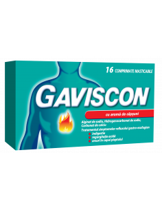 Gaviscon capsuni x 16 cp mast, Reckitt Benckiser Healthcare