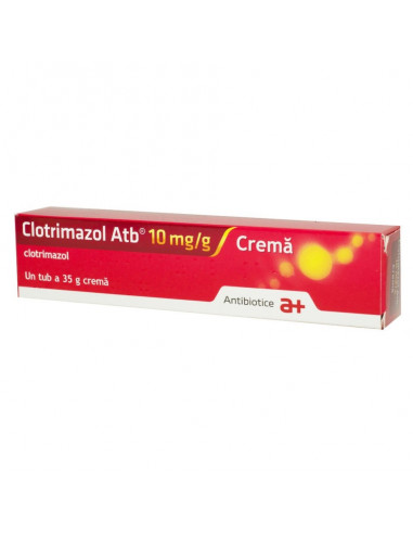 Clotrimazol 1% crema x 35 g, Antibiotice Sa Iasi