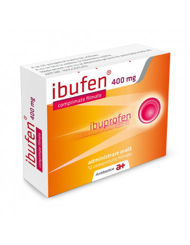 Ibufen 400mg 2bls x 6cpr film, Antibiotice Sa Iasi