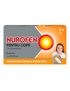 Nurofen copii 125mg x 10sup, Reckitt Benckiser Healthcare