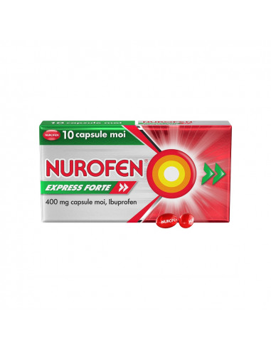 Nurofen express forte 400mg x 10cps moi,...