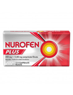 Nurofen plus 200mg x 12cpr film, Reckitt Benckiser...