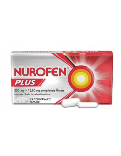 Nurofen plus 200mg x 24cp film, Reckitt Benckiser Healthcare