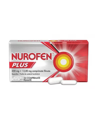 Nurofen plus 200mg x 24cp film, Reckitt...
