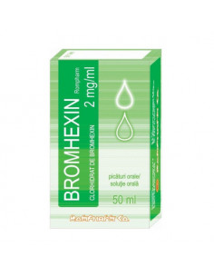 Bromhexin rompharm 2mg/ml sol.or. x 50ml, Rompharm...
