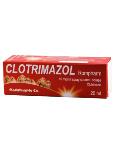 Clotrimazol spray 10mg/ml x 20ml, Rompharm Company S.R.L....