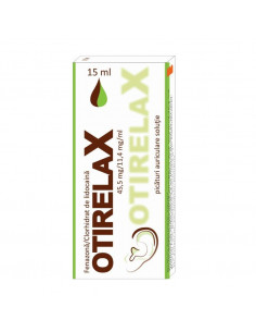 Otirelax 45.5mg/11.4mg/ml pic auric. x 15ml, Rompharm...