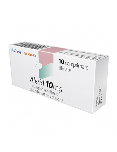 Alerid 10mg x 10cp.film, Terapia Sa Cluj