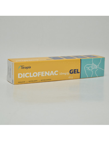 Diclofenac 1% gel x 45g, Terapia Sa Cluj