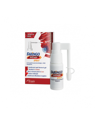 Faringo intensiv spray 8.75mg/doza x 15ml,...
