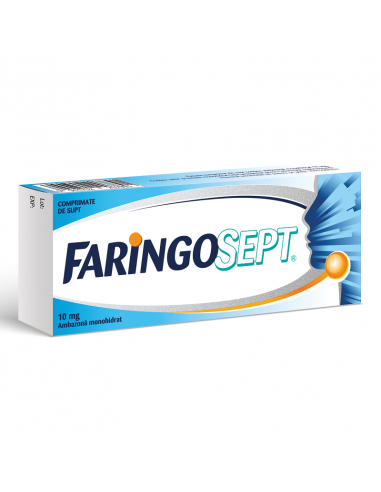 Faringosept 10mg x 10tbl, Terapia Sa Cluj