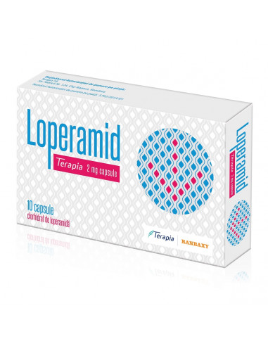 Loperamid 2mg x 10cps, Terapia Sa Cluj