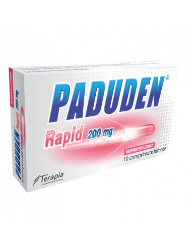 Paduden rapid 200mg x 10cp film, Terapia Sa Cluj