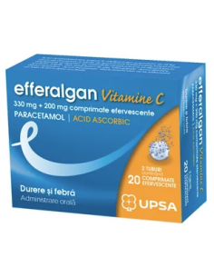 Efferalgan Vitamina C x 20 cpr eff, Upsa