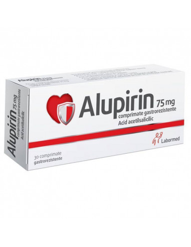 Alupirin 75mg x 30cp gastrorez, Labormed Srl