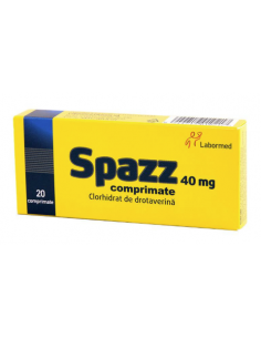 Spazz 40mg x 20cp, Labormed Srl