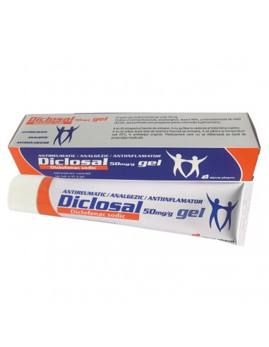 Diclosal gel 5% x 45g, Slavia Pharm Srl