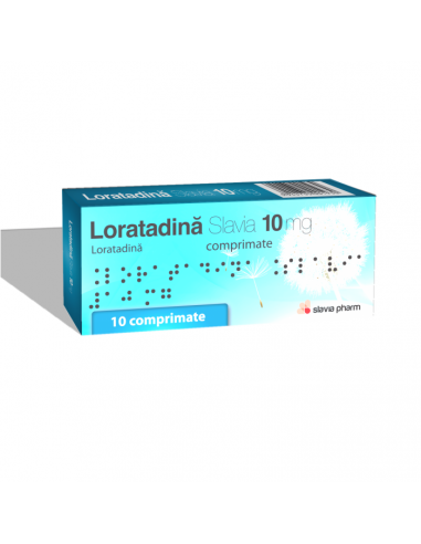 Loratadina 10mg x 10 cp, Slavia Pharm Srl