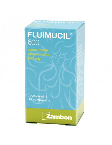 Fluimucil 600mg x 10cpr eff