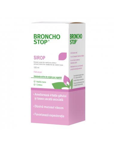 Bronchostop sirop x 120ml, Kwizda Pharma
