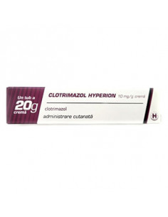 Clotrimazol 1% crema x 20 g, Hyperion S.A. Romania