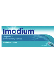Imodium 2mg x 6cps, Mcneil Healthcare (Ireland) Limited -...