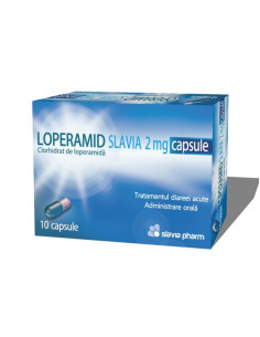 LOPERAMID SLAVIA 2MG X 10CPS, Slavia Pharm Srl
