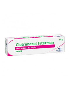 Clotrimazol 10mg/g crema x 35 g, Fiterman Pharma S.R.L. -...