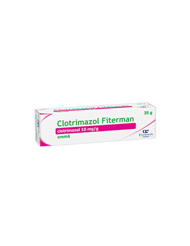 Clotrimazol 10mg/g crema x 35 g, Fiterman...