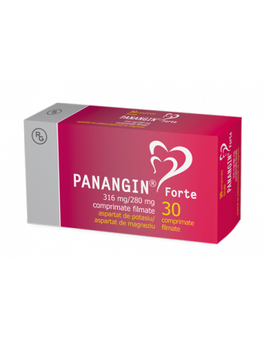 Panangin forte 316mg/280mg x 30 cpr, Gedeon...