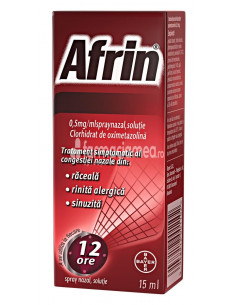 Afrin 0,5mg/ml spray nazal x 15ml, Bayer Ag Germania