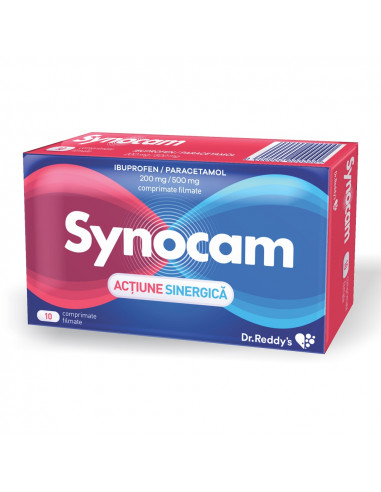 Synocam 200mg/500mg x 10cp.film, Dr. Reddy'S