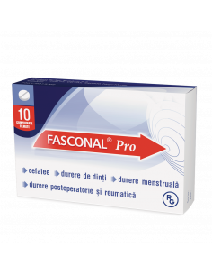 Fasconal Pro x 10 cpr filmate, Gedeon Richter Romania Sa