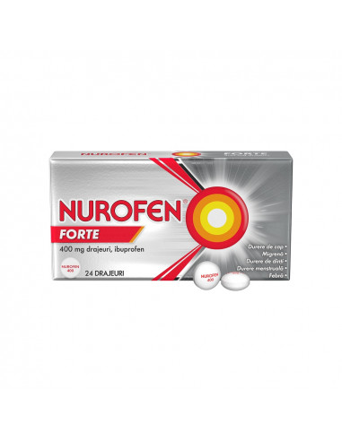Nurofen forte 400mg x 24 drj, Reckitt Benckiser...